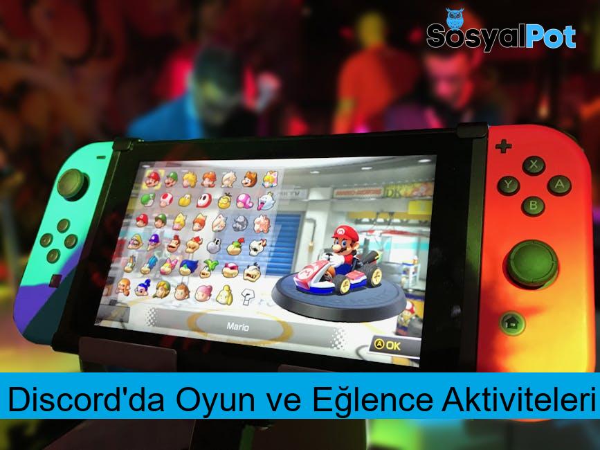 Discord'da Oyun ve Eğlence Aktiviteleri