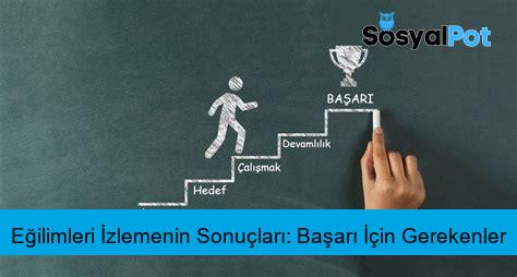 Eğilimleri İzlemenin Sonuçları: Başarı İçin Gerekenler