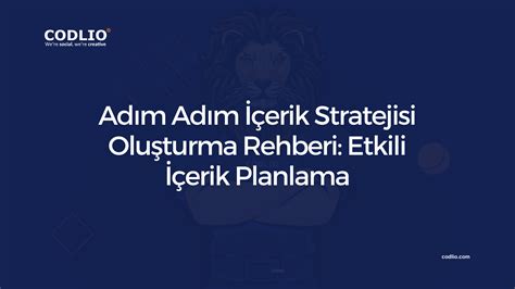 İçerik Planlamasıyla Etkili Paylaşımlar Oluşturma