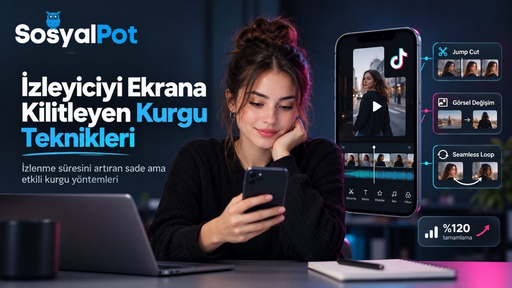 TikTok Videoları Neden 200–300 İzlenmede Takılı Kalıyor? 3 ekrana kitleyen vurgu