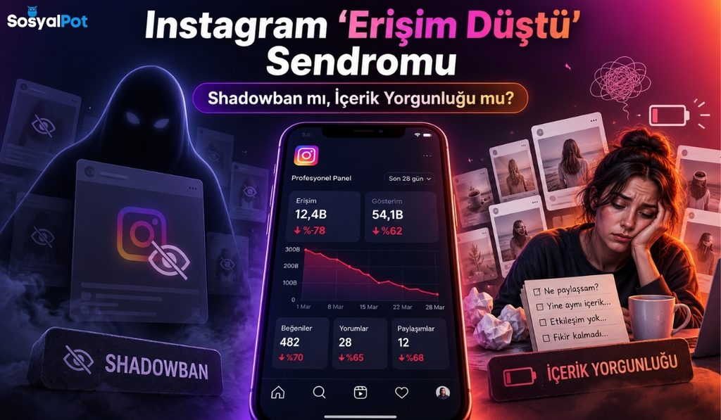 Instagram “Erişim Düştü” Sendromu: Shadowban mı, İçerik Yorgunluğu mu?