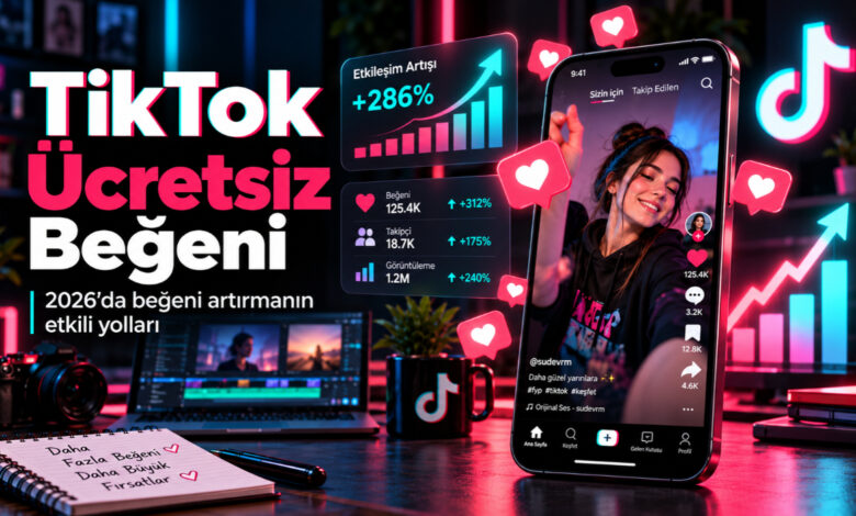 tiktok ucretsiz begeni kapak