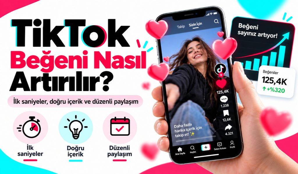 TikTok Ücretsiz Beğeni: 2026’da Beğeni Artırmanın 12 Etkili Yolu