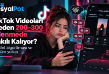 tiktok videolar neden 200 300 izlenmede kaliyor