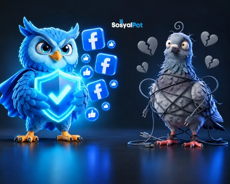 SosyalPot vs Diğer Facebook Ücretsiz Takipçi Siteleri