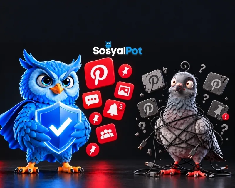 SosyalPot vs Diğer Pinterest Takipçi Satın Alma Siteleri