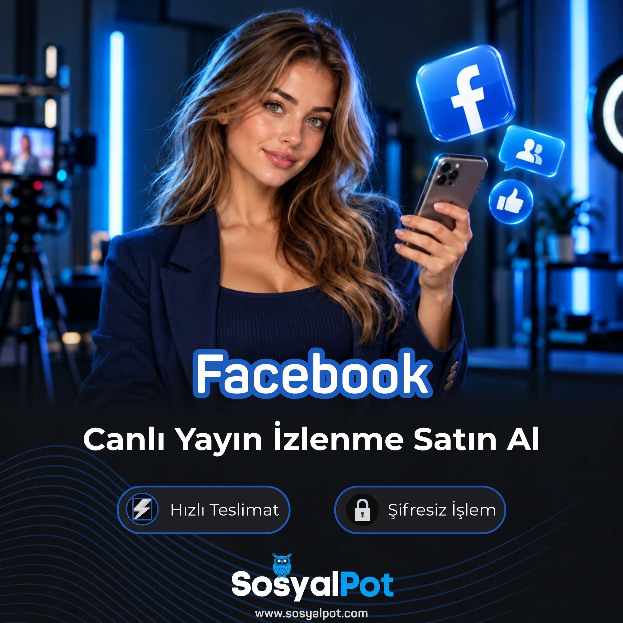 Facebook Canlı Yayın İzlenme