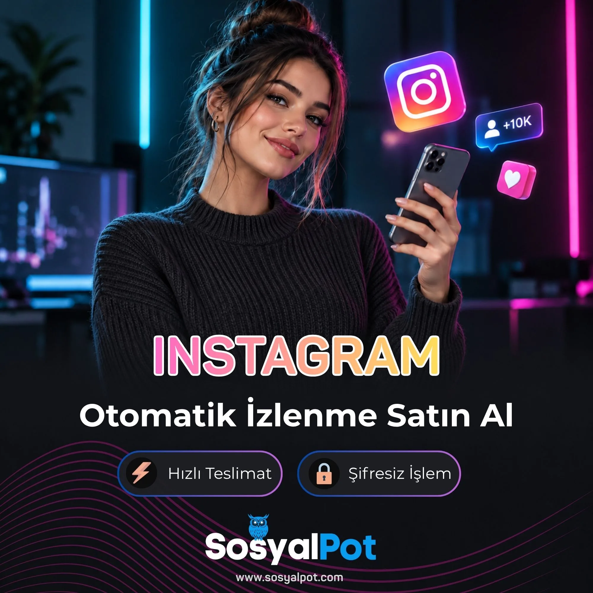 Instagram Otomatik İzlenme
