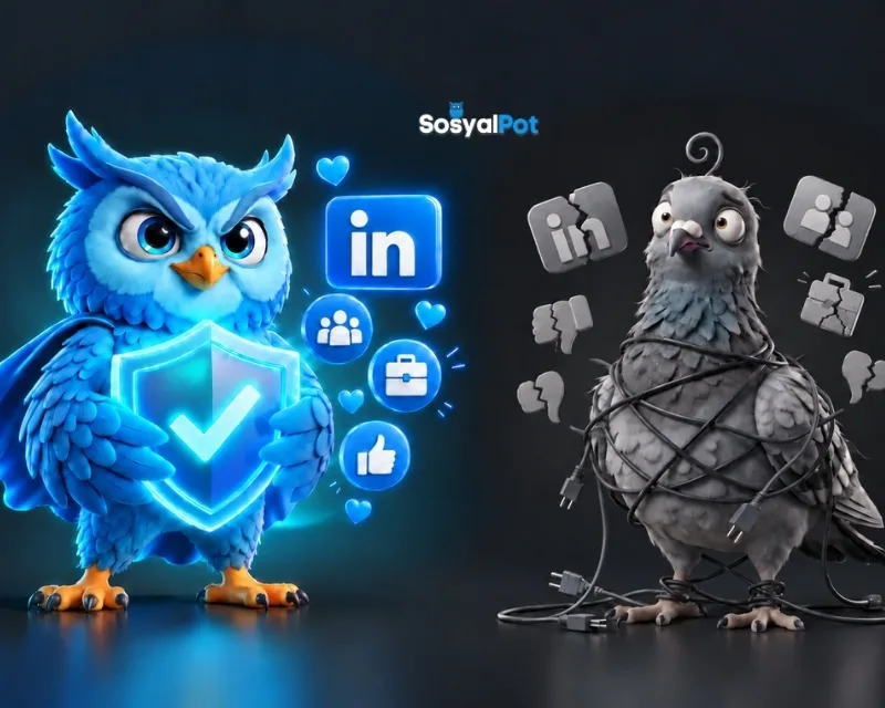 SosyalPot vs Diğer Linkedin Takipçi Satın Alma Siteleri