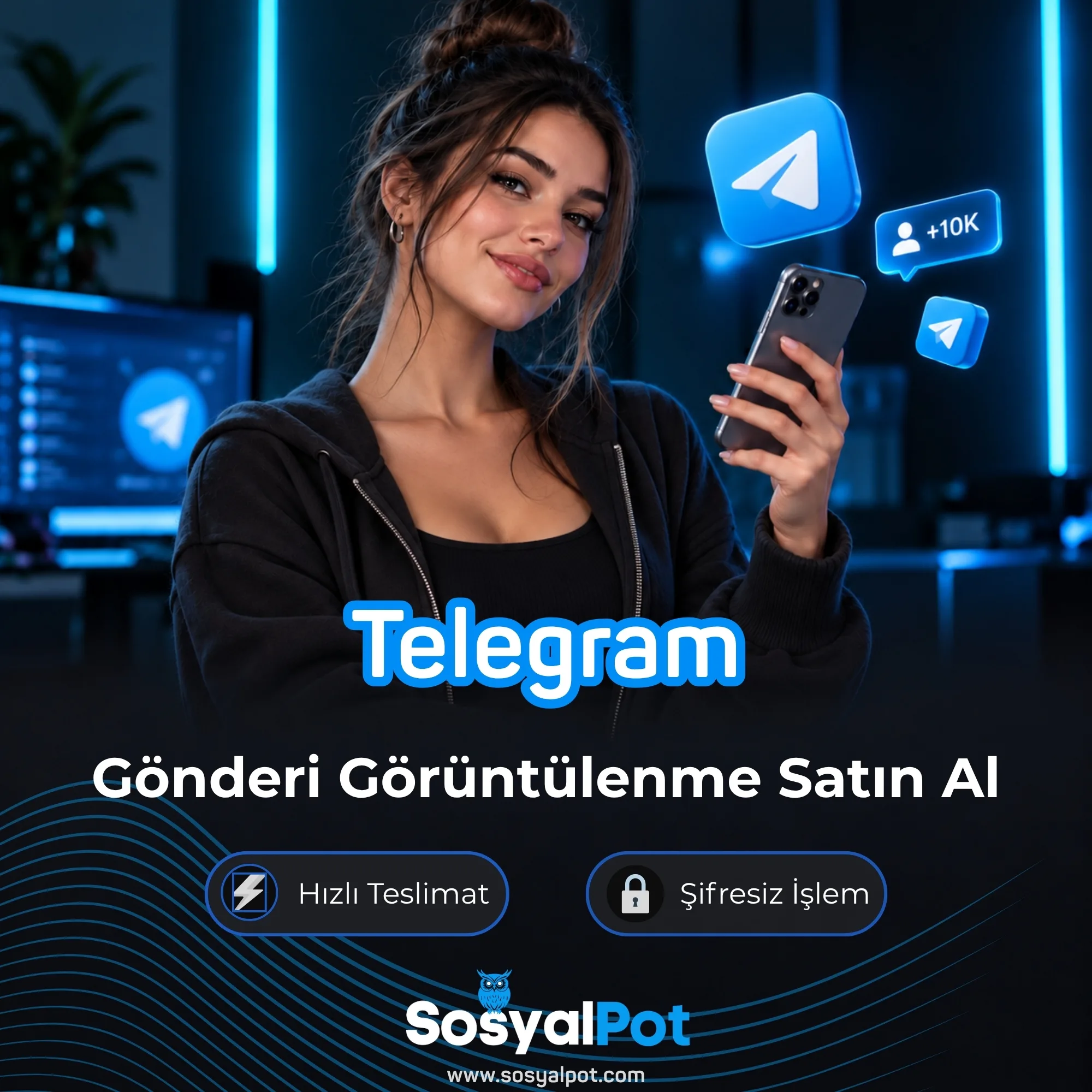 Telegram Gönderi Görüntülenme