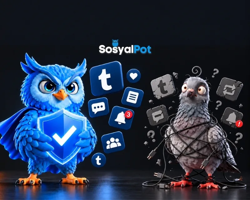 SosyalPot vs Diğer Tumblr Takipçi Satın Alma Siteleri